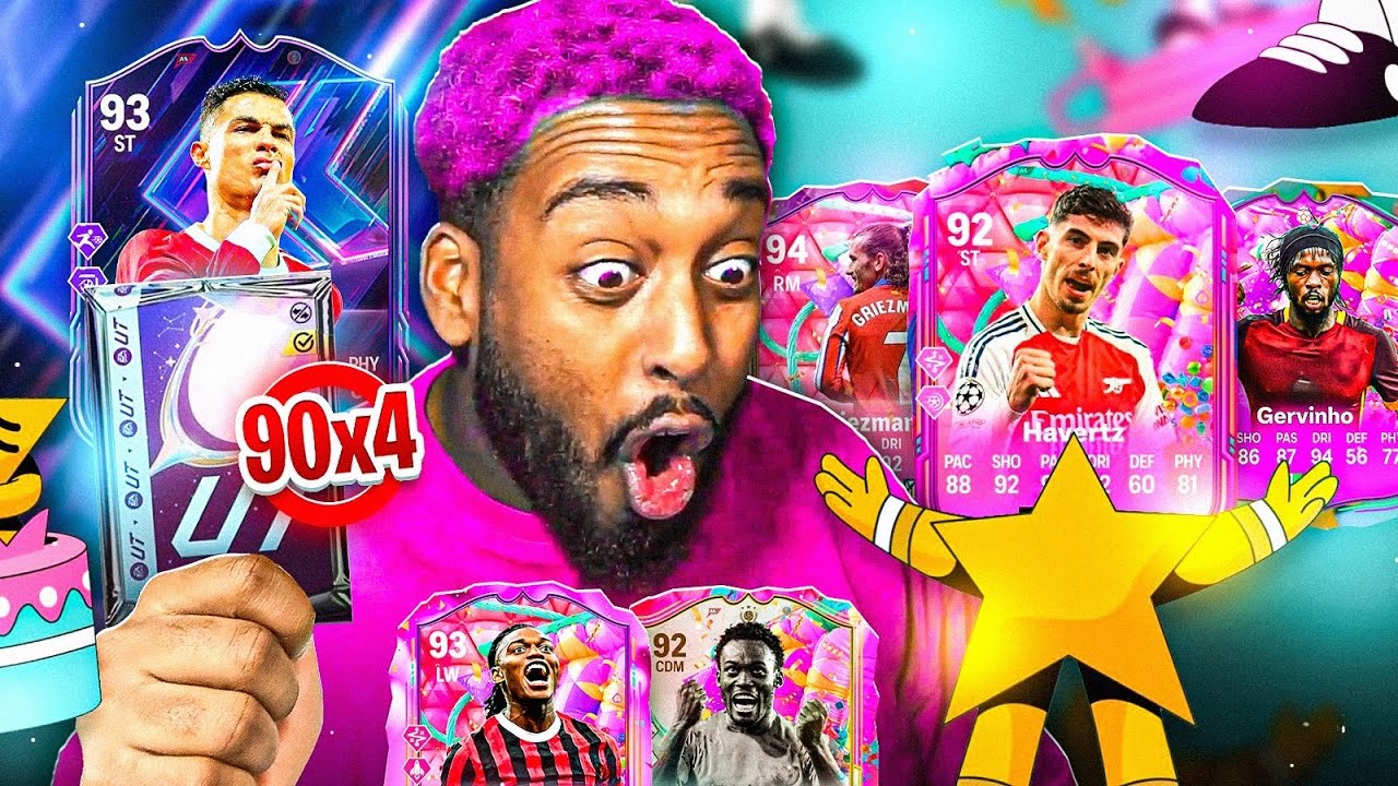 MEIN 90x4 PACKK GÖNNNT🤑💸DAS BESTE EVENT JEMALS🎉🥵SOWAS HAT EA NOCH NIE GEMACHT🎁🤩I EA FC 25