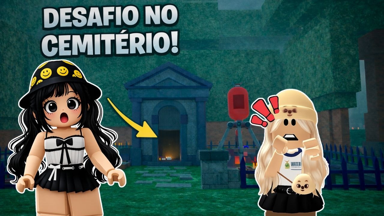 99 NOITES NO CEMITÉRIO?! 😱💀