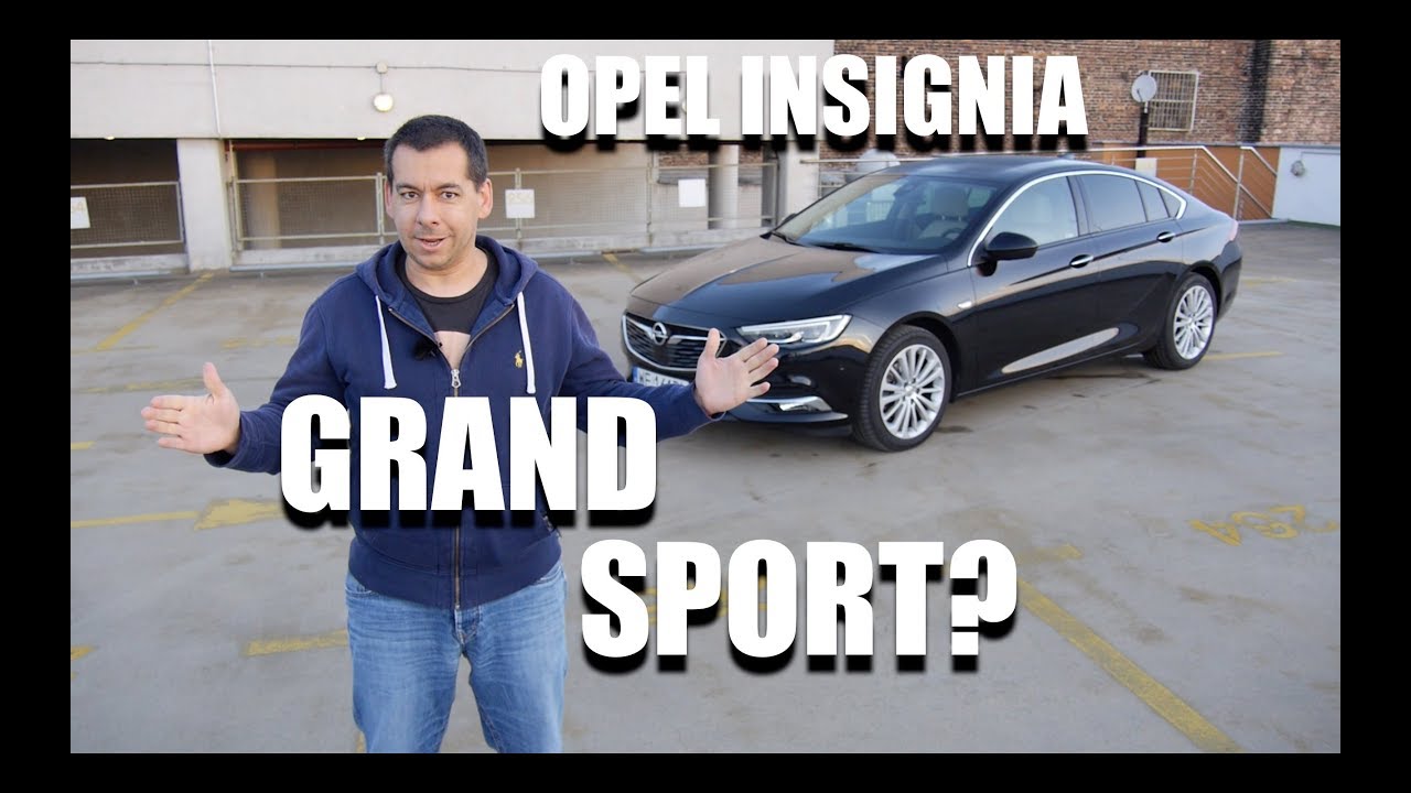 Opel Insignia Grand Sport 1.5 Turbo (ENG) - Test Drive and Review