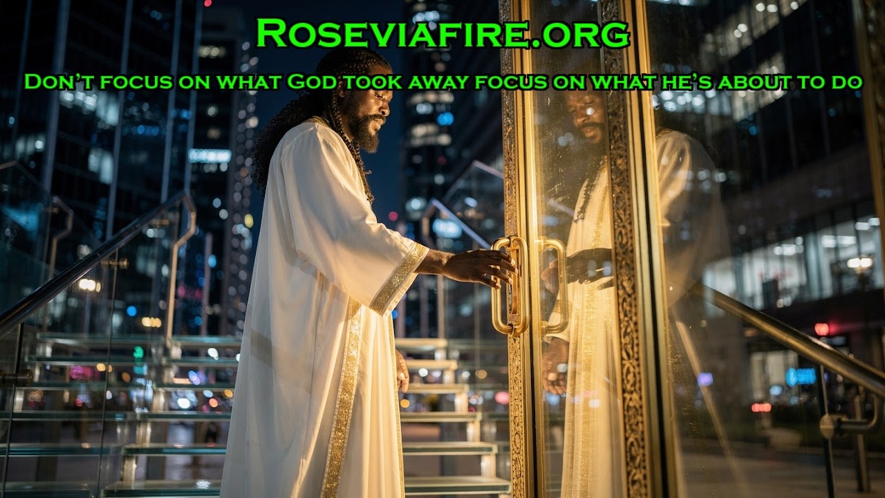 Don’t focus on what God took away focus on what he’s about to do
