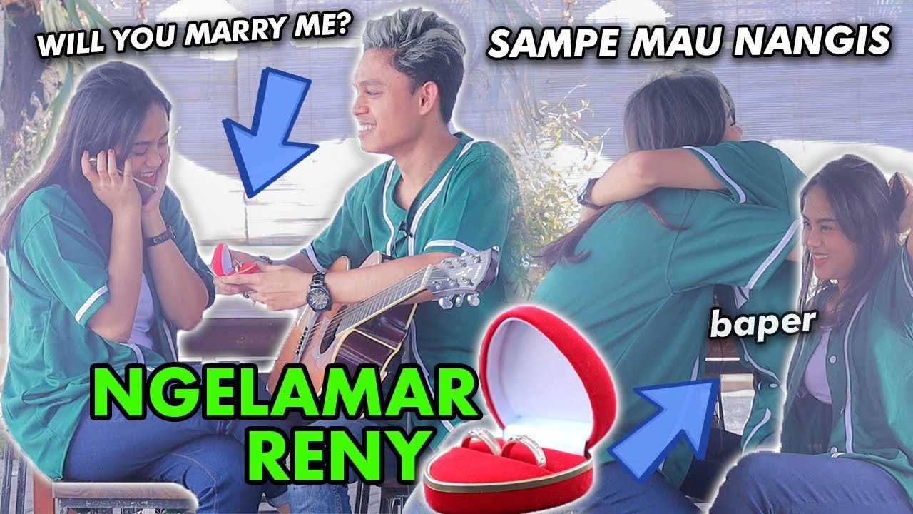 NGELAMAR RENY, TERHARU SAMPE MAU NANGIS !