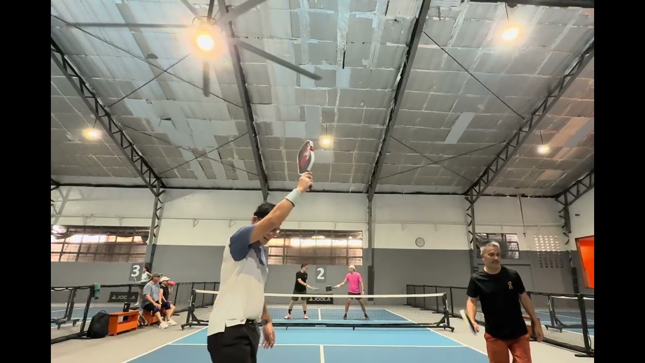 @PickleballHub: Lorenz/Dino vs. Joey/Rod game 2