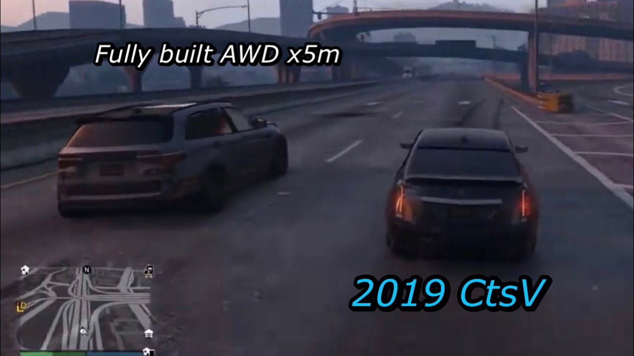 GTA 5 Racing ( V- STR vs Rebla GTS )