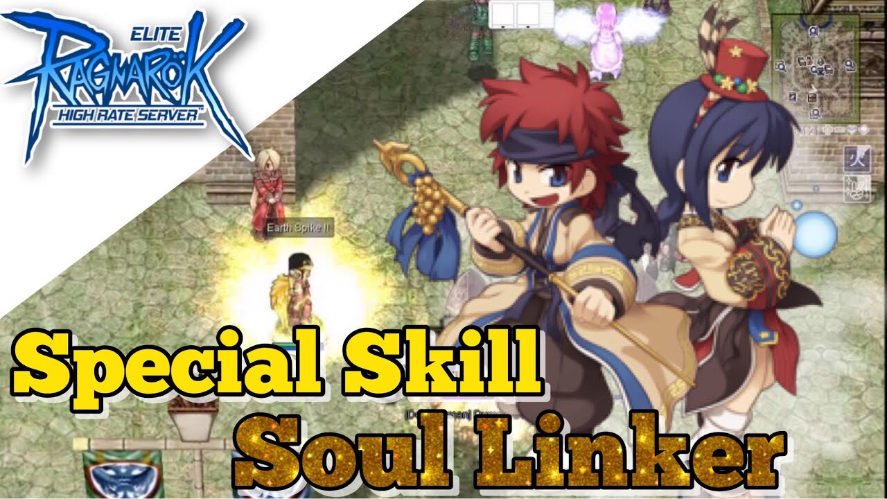 Ragnarok Online: Soul Linker Special Skill | For Trolling in PVP | High Rate Server (EliteRO)