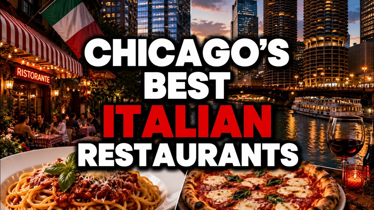 🍝 Best Italian Restaurants in Chicago You MUST Try! 🇮🇹