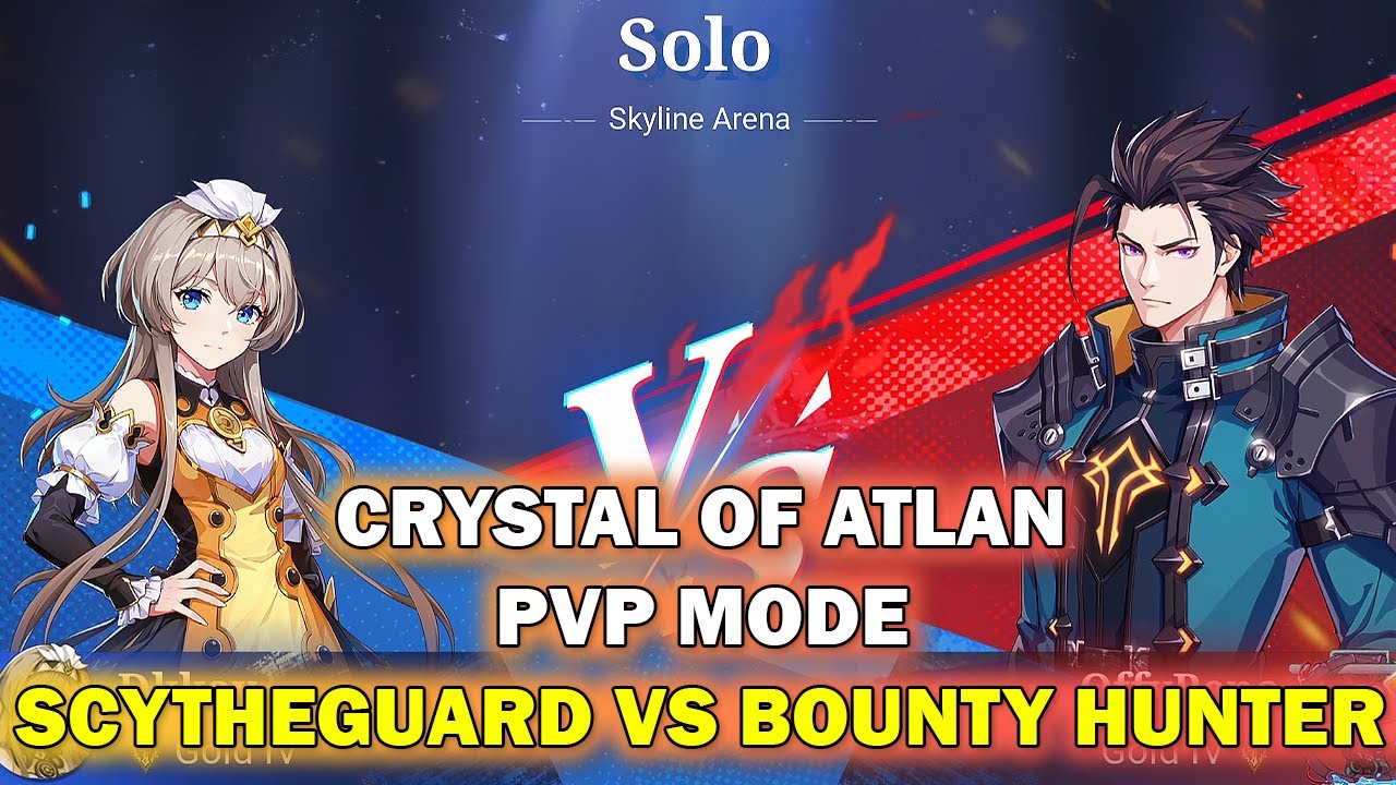 [CRYSTAL OF ATLAN]  PVP MODE SCYTHEGUARD VS MAGIBLADE