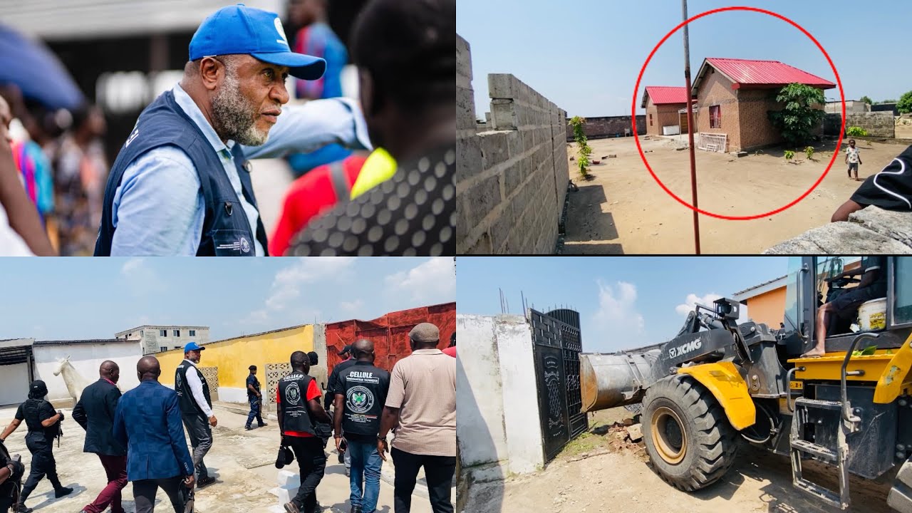 N’SELE: EXCELLENCE LÉON MULUMBA ANNONCE LA DÉMOLITION DE PLUSIEURS CONSTRUCTIONS ANARCHIQUES 
