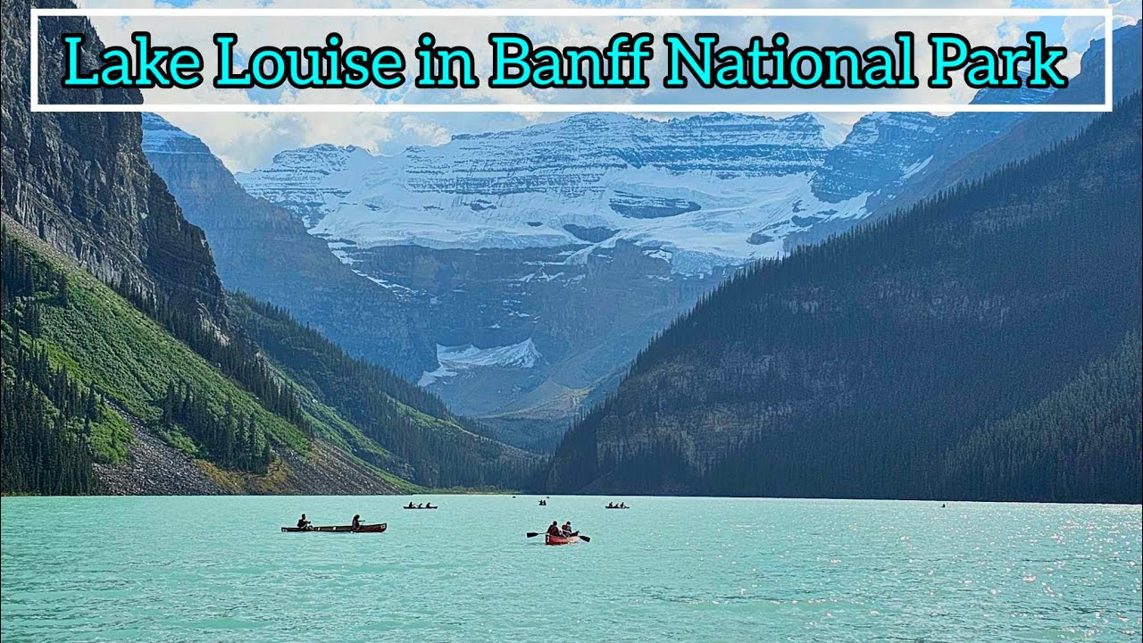 Lake Louise Alberta Canada on July 2023 #calgary #canada #alberta #lakelouise