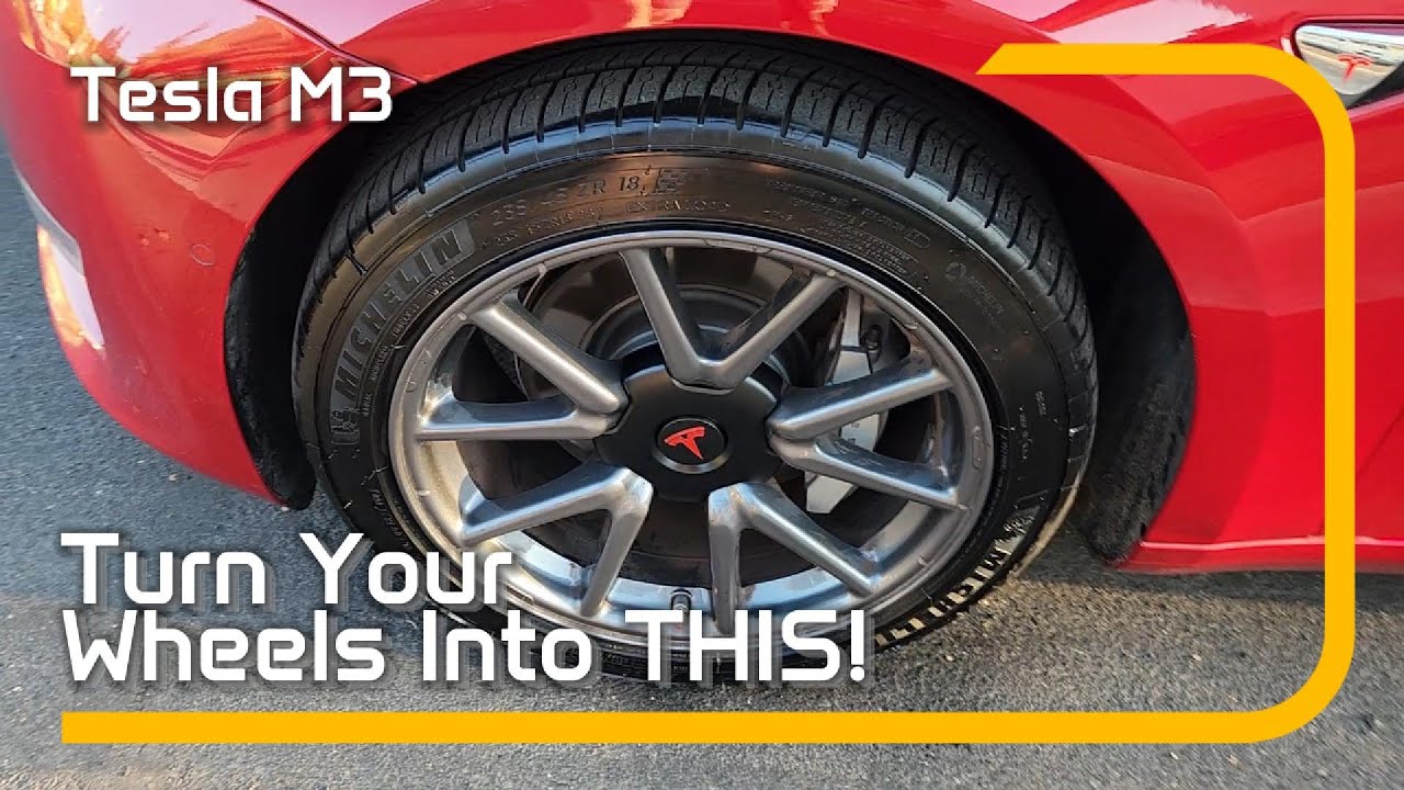 Tesla model 3 Aero Hubcap Alternative | Make Your Tesla Looks Good!