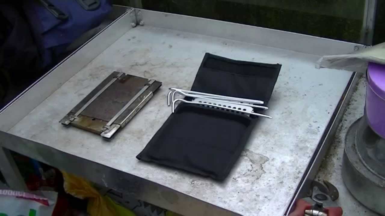 Bushbox XL   V   Folding firebox