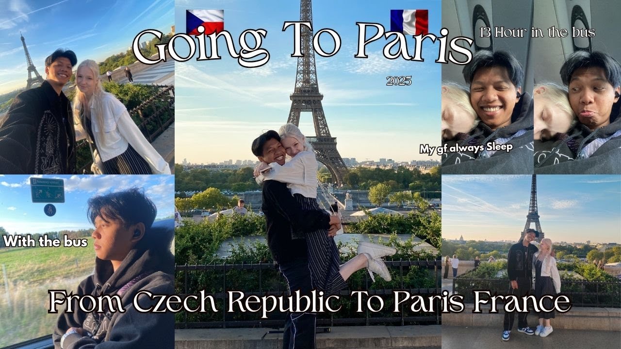 KE PARIS NAIK BUS DARI REPUBLIK CEKO??? MURAH BANGET!!!