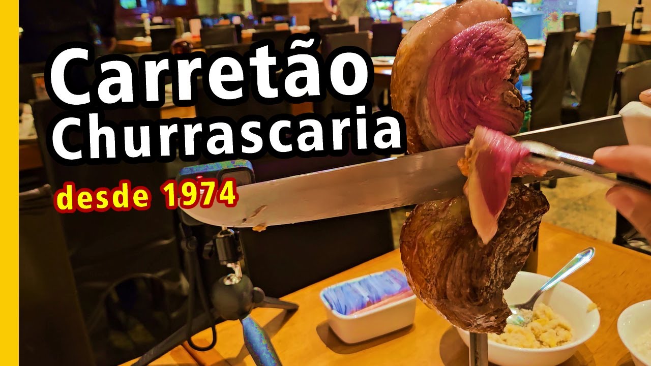 Rodízio de Carnes Carretão Churrascaria desde 1974 em Copacabana