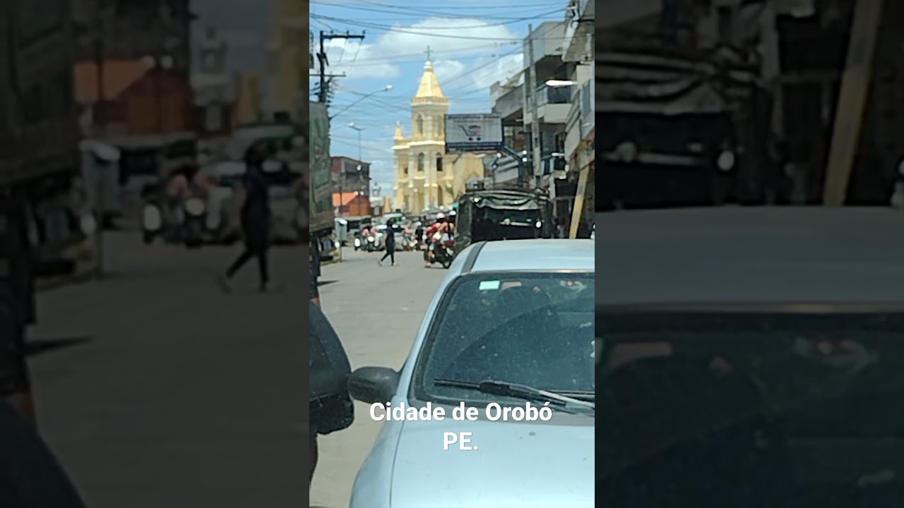 Cidade de Orob&oacute; no agreste de Pernambuco.