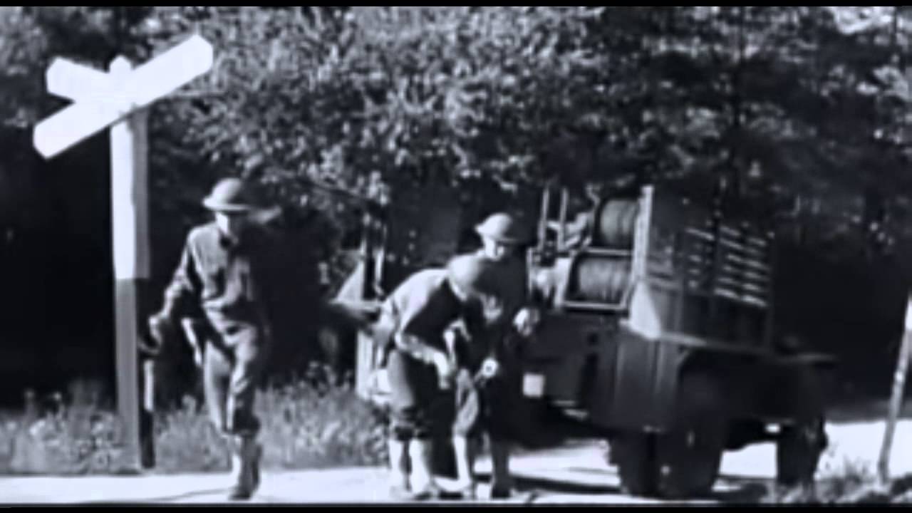 Communication Training - Field Wire Construction - WWII - Training Films - War Films TV