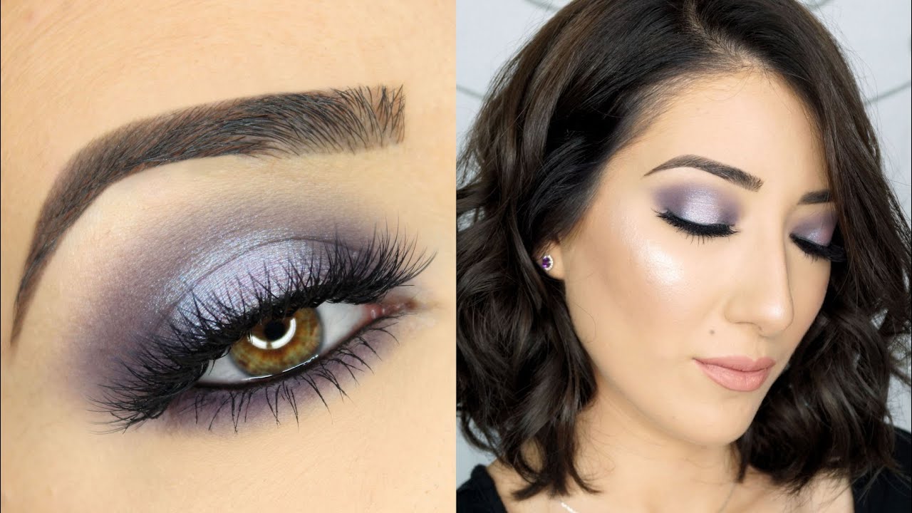 Purple Halo Smokey Eye Makeup Tutorial