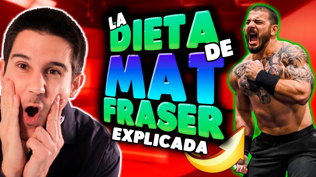 La DIETA De Mat Fraser ANALIZADA 🔎 Esto Come El Hombre Más En Forma Del Mundo 😲🔥