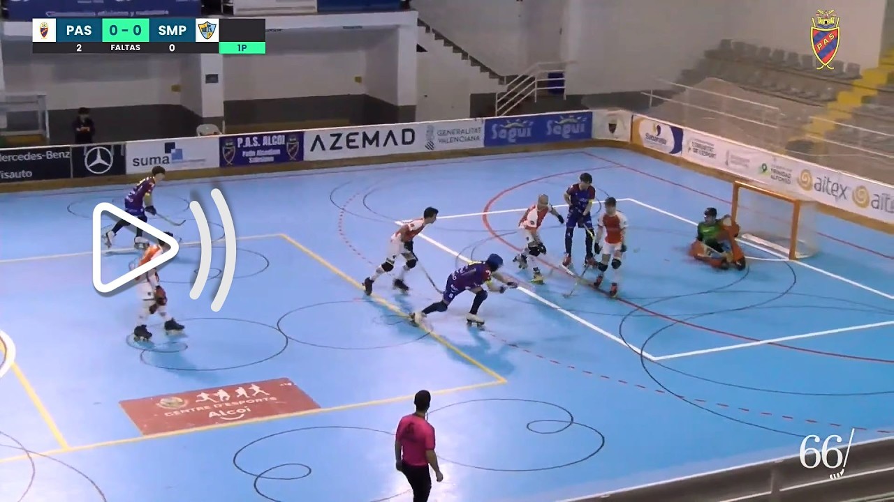 PAS Alcoi - CD Santa María del Pilar, partit de la Jornada 18 de OK Liga Bronce, temporada 2025/2026