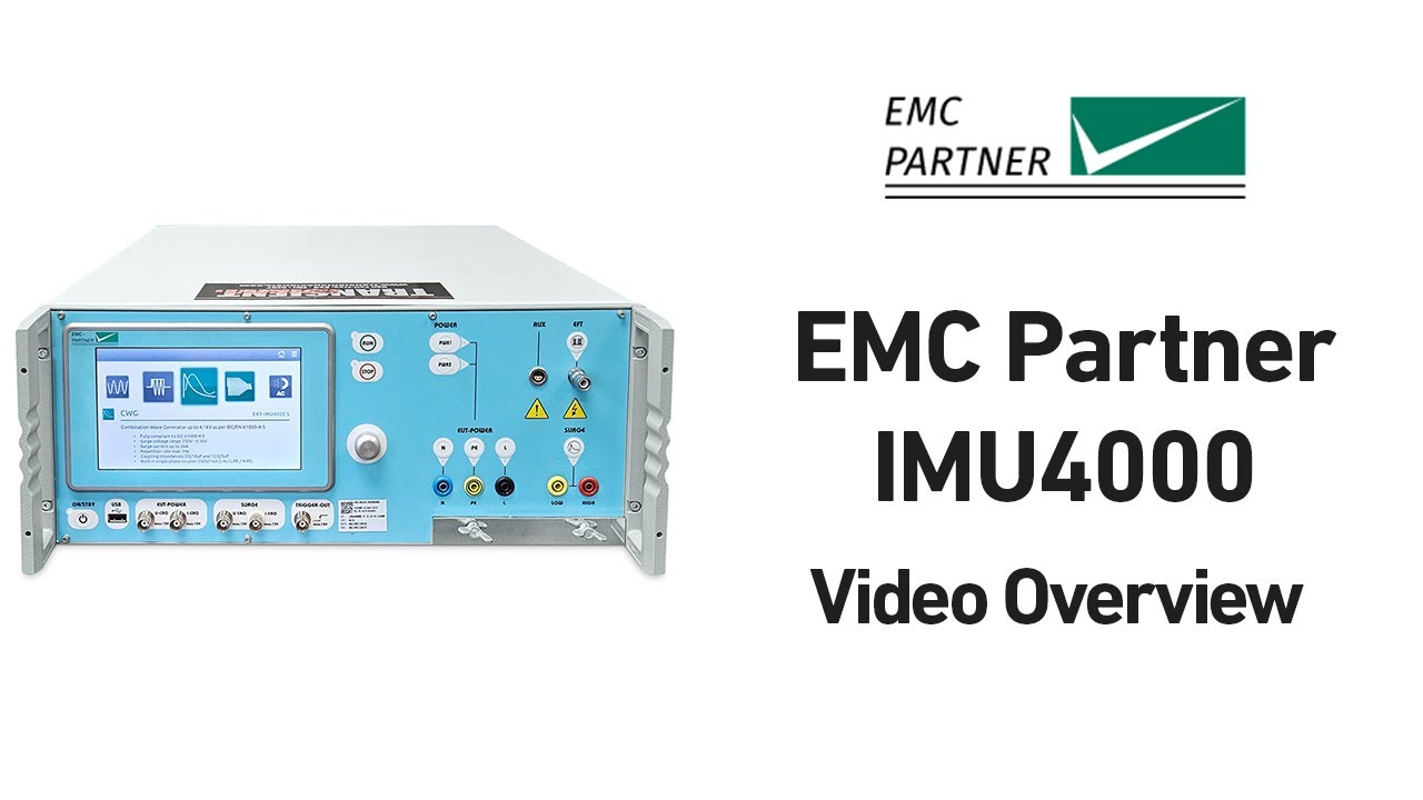 EMC Partner IMU4000 - Setup & Video Guide