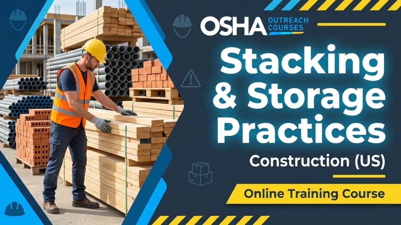 Stacking & Storage Safety for Construction | Prevent Material Handling | OSHA Outreach Courses