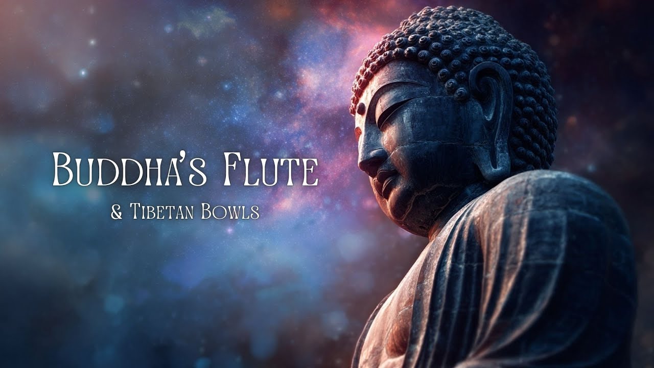 Inner Awakening 🍃 Buddha's Flute & Tibetan Bowls | Soothing Meditation, Relaxing, Yoga Music