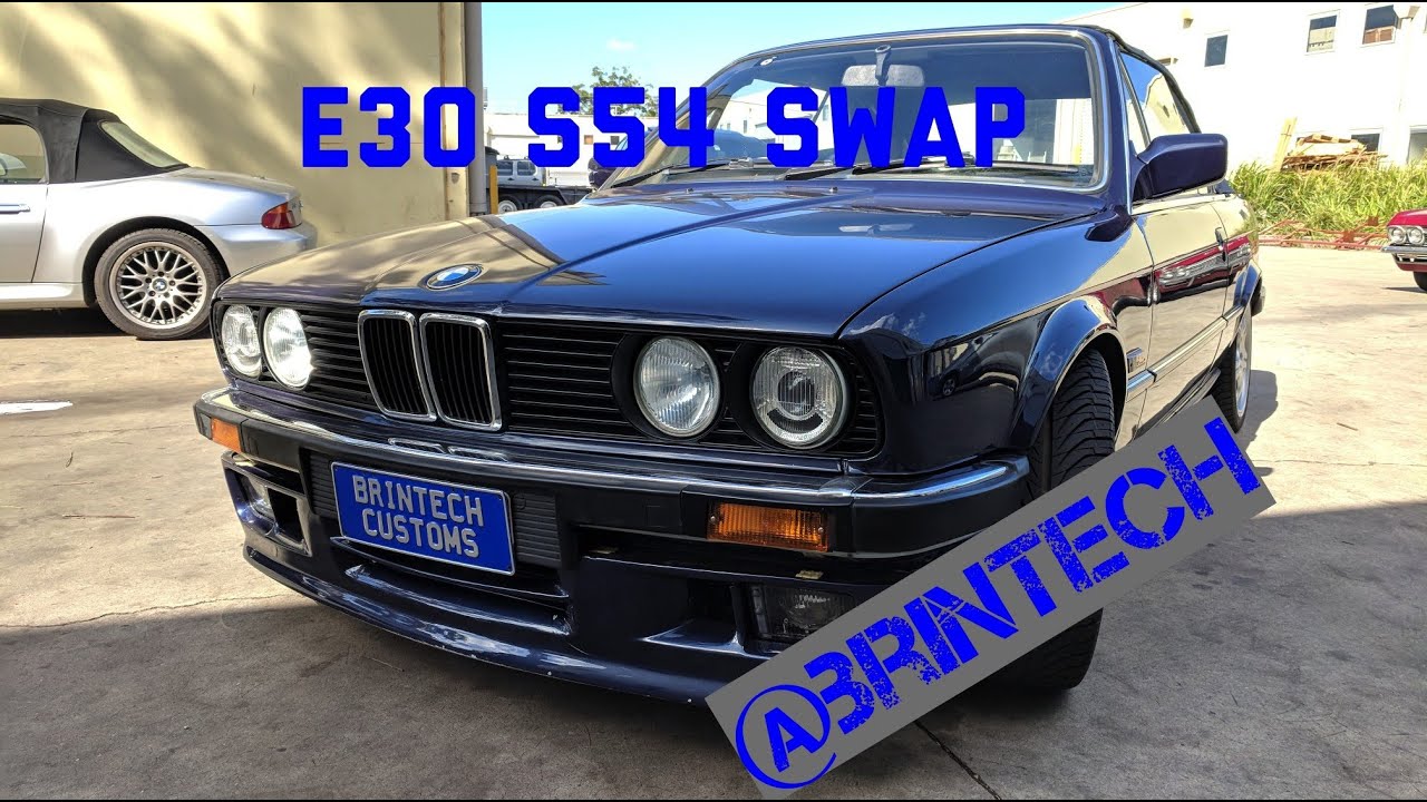 BMW E30 S54 Engine Swap @ Brintech Customs