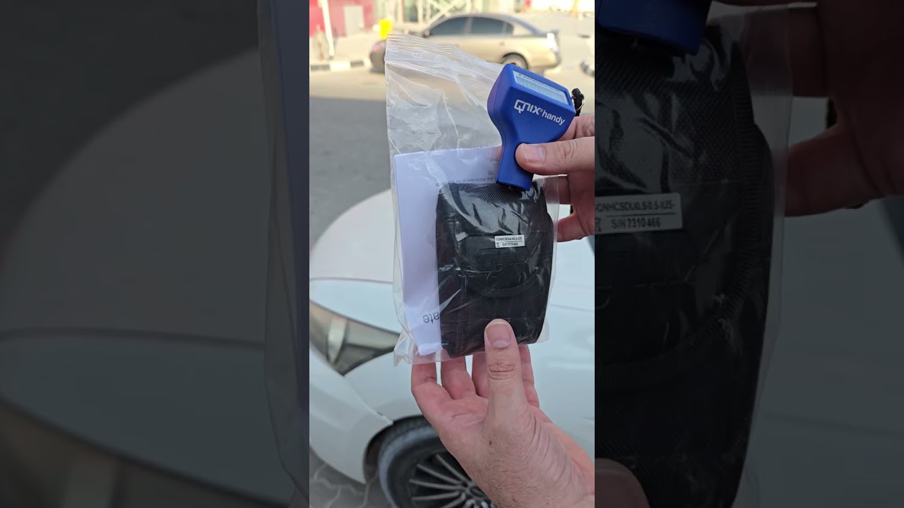 جهاز فحص صبغ السيارات كاشف السمكره الالماني هاندي العشري دهان بودي معجون Car Paint Gauge coating t