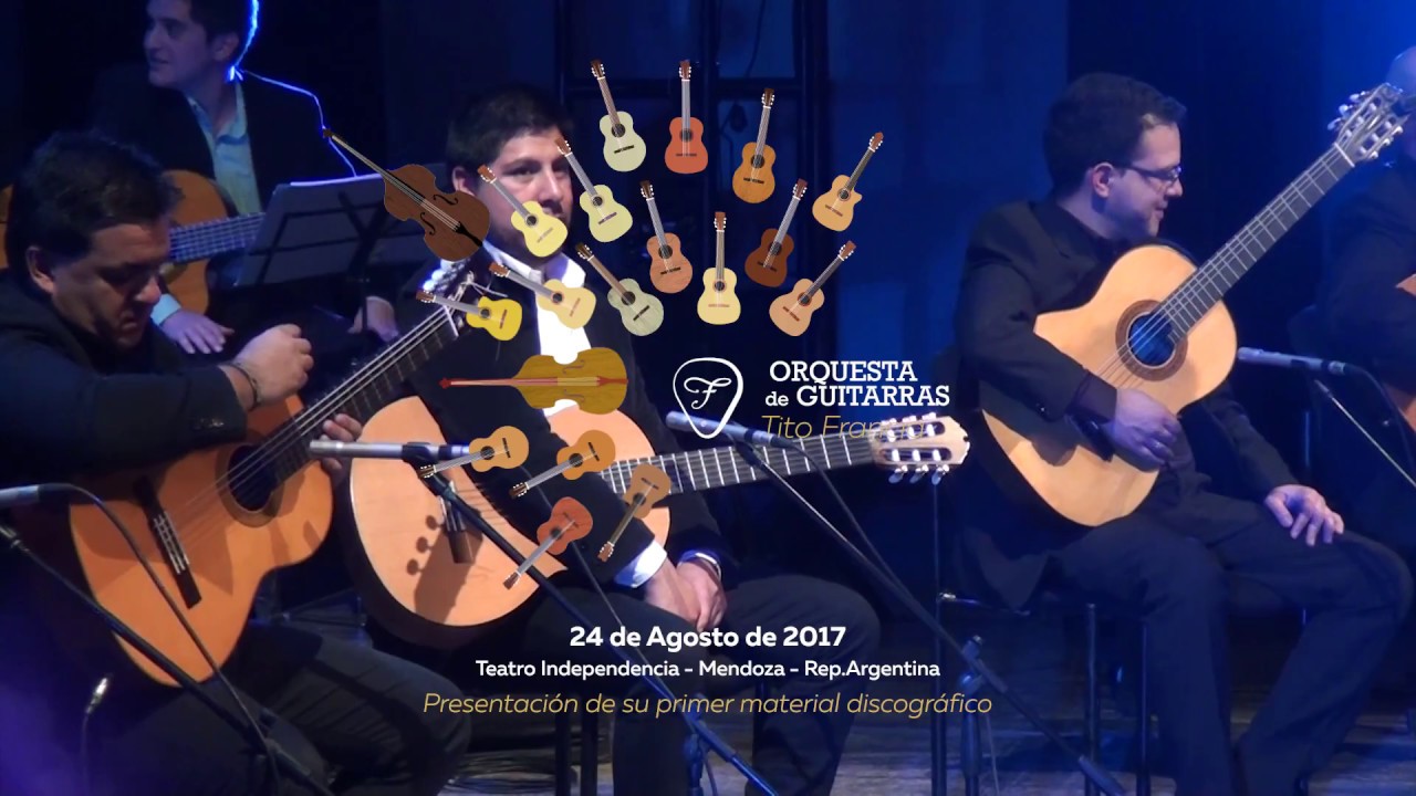 9 Popurrí cuyano - Orquesta de Guitarras Tito Francia