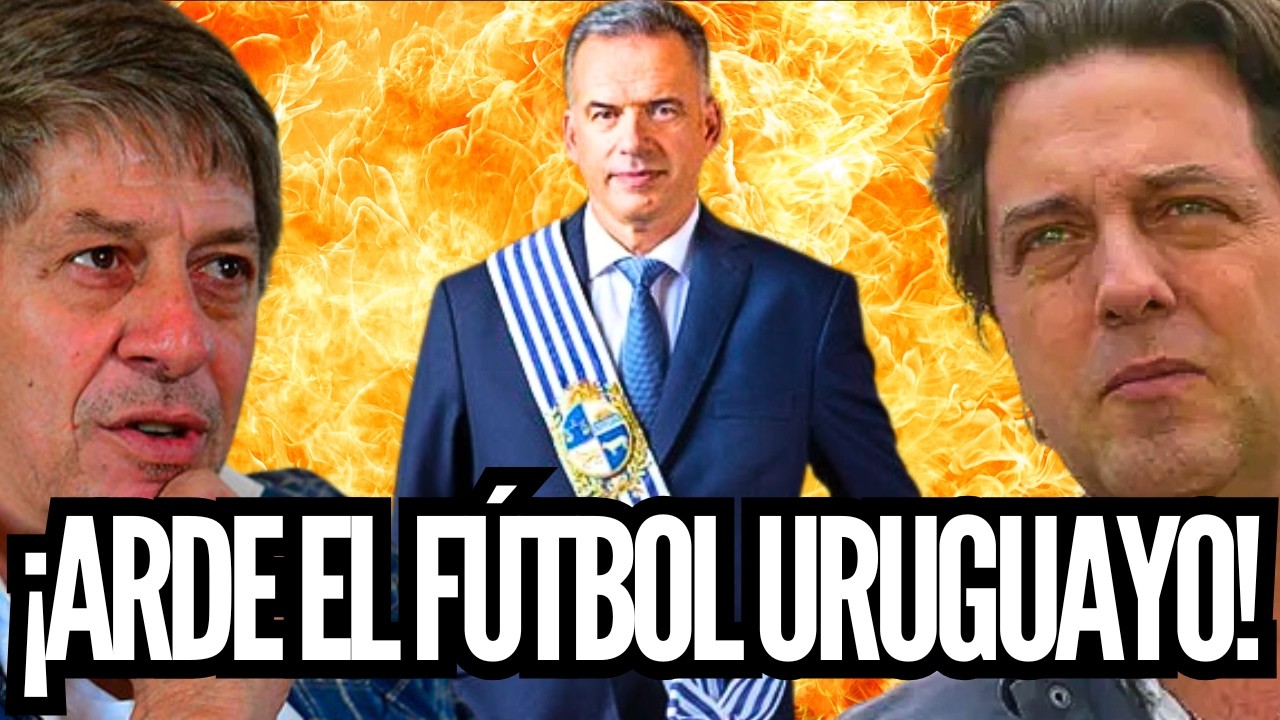 📻 JULIO RIOS | ¡EL FÚTBOL URUGUAYO ESTÁ QUE ARDE! AUF VS. TENFIELD Y GOBIERNO