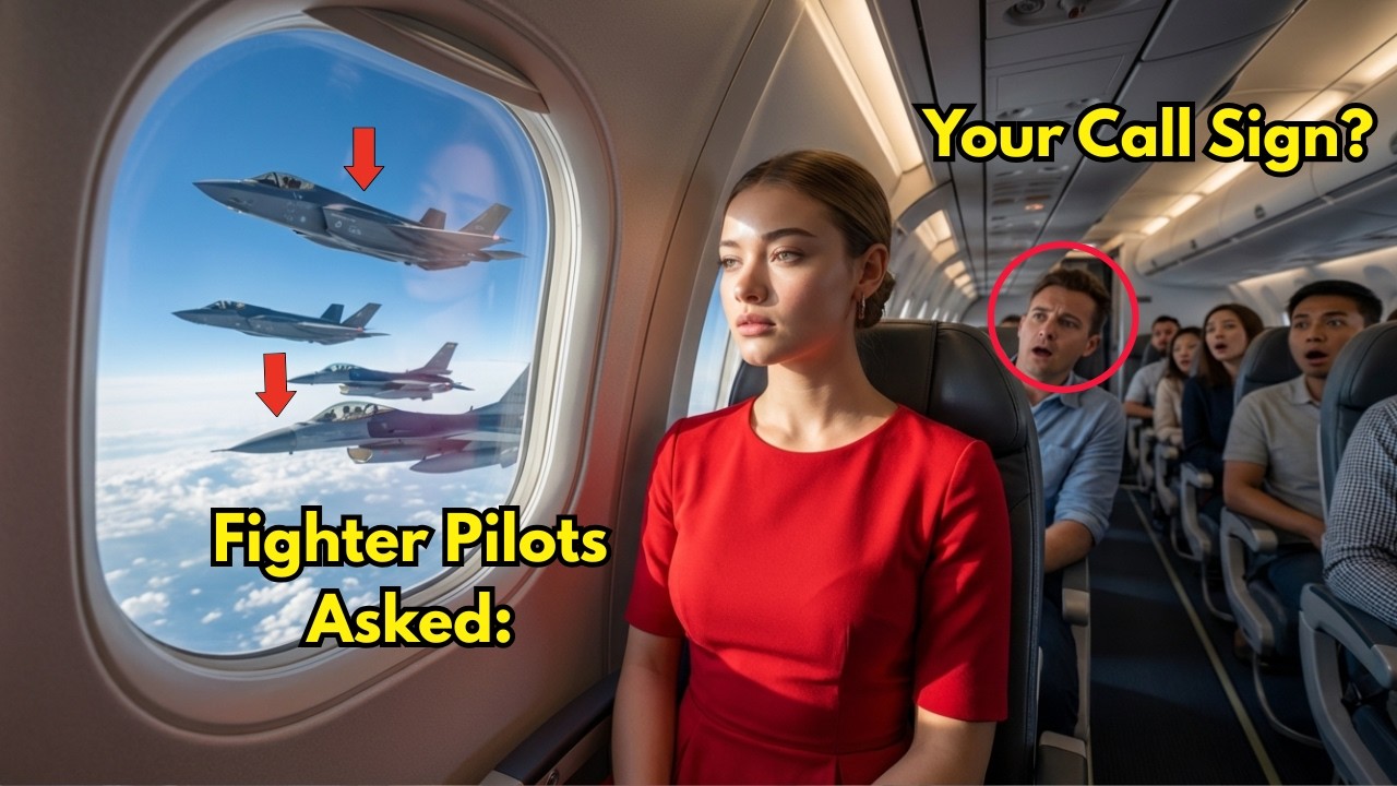 Quiet Woman in Row 8 — Engines Failed, Fighter Pilots Asked Your Call Sign?