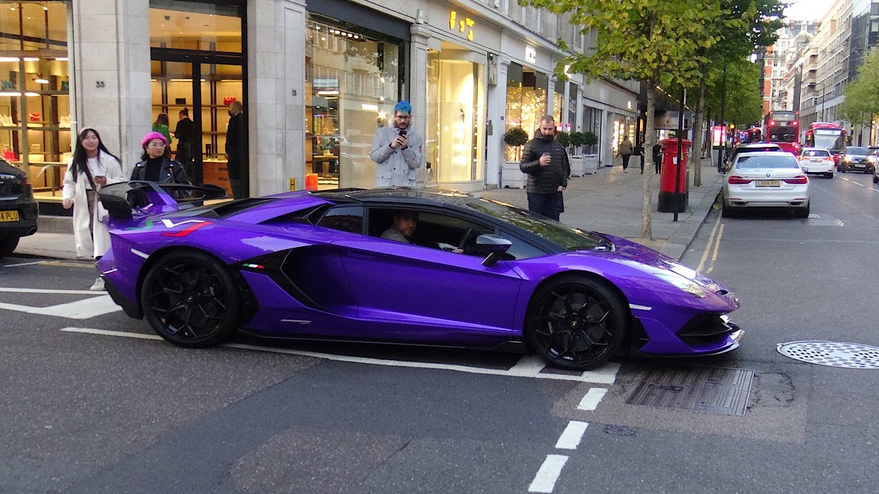 Supercars in London November 2021