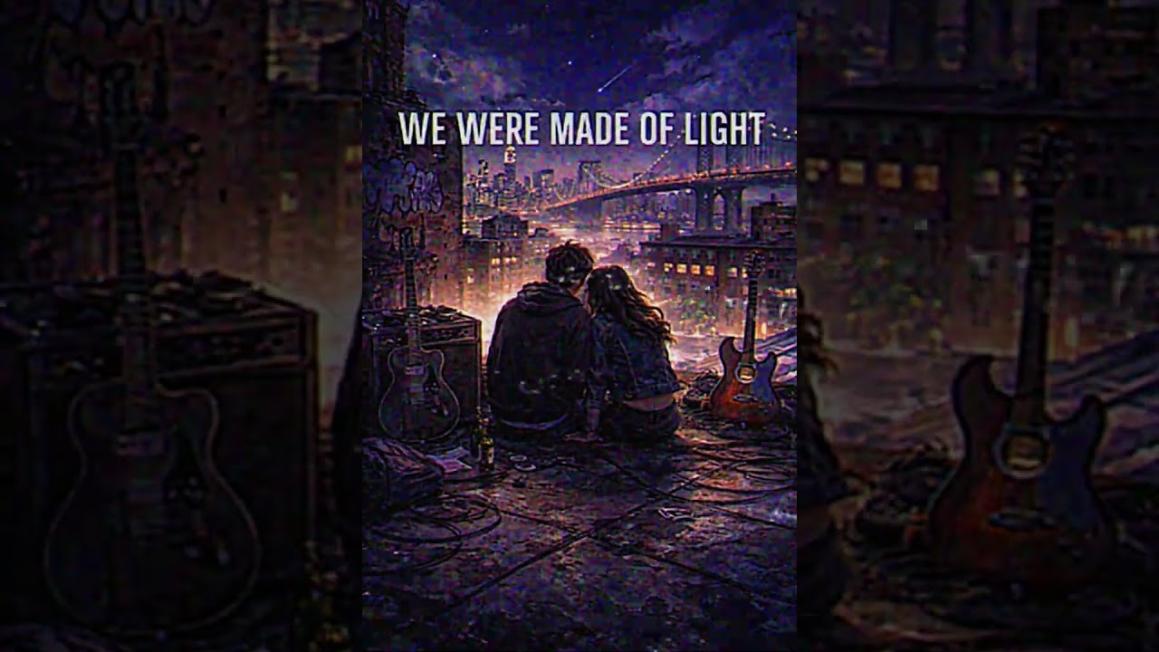 We Were Made of Light 🎶 #music #emorock #trippy 
