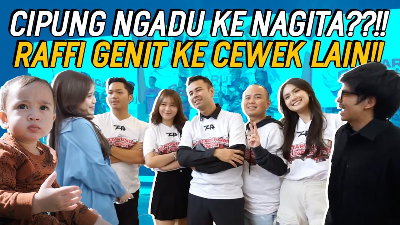 SEMUANYA NGAKAK! RAFFI GENIT KE CEWEK KE GEP SAMA IRWANSYAH!ATTA HALILINTAR&CIPUNG NGADU KE NAGITA?!