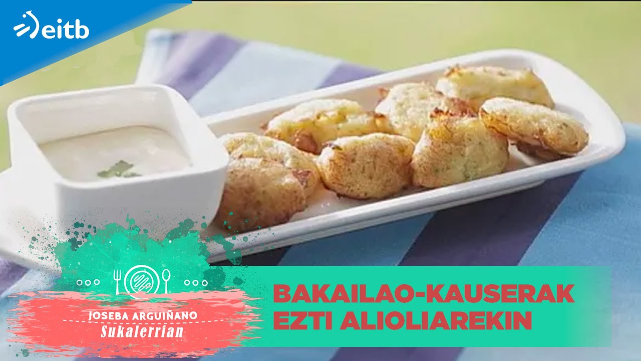 Errezeta: Bakailao-kauserak ezti alioliarekin