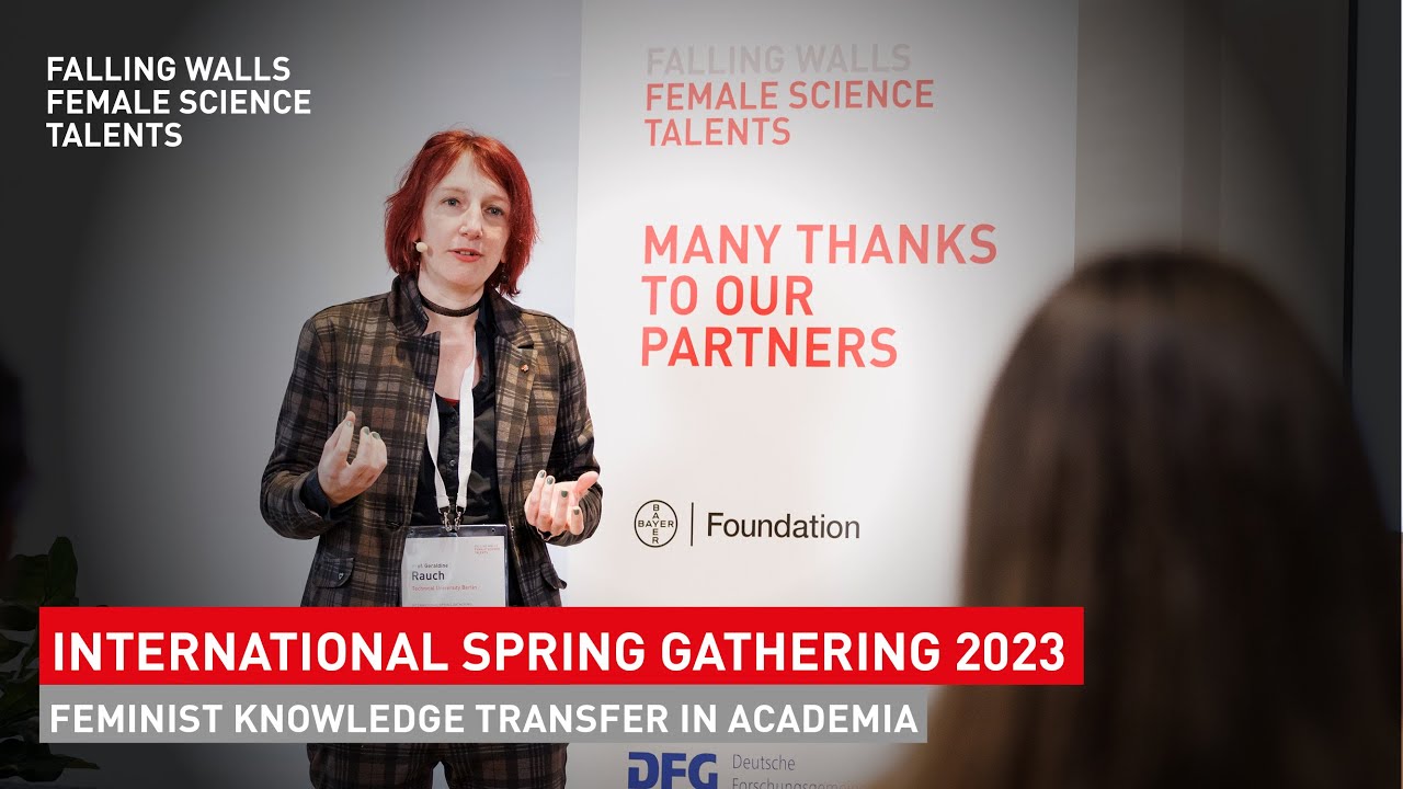 Geraldine Rauch on Feminist Knowledge Transfer in Academia | International Spring Gathering 2023