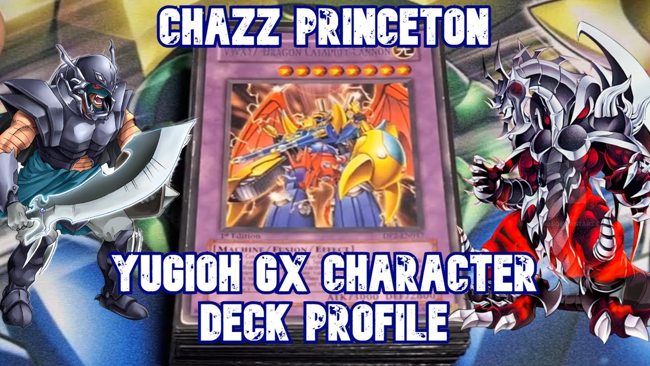 Yugioh GX Chazz Princeton Anime Accurate Character Deck Profile (Armed Dragon/Chthonian/XYZ Dragon)