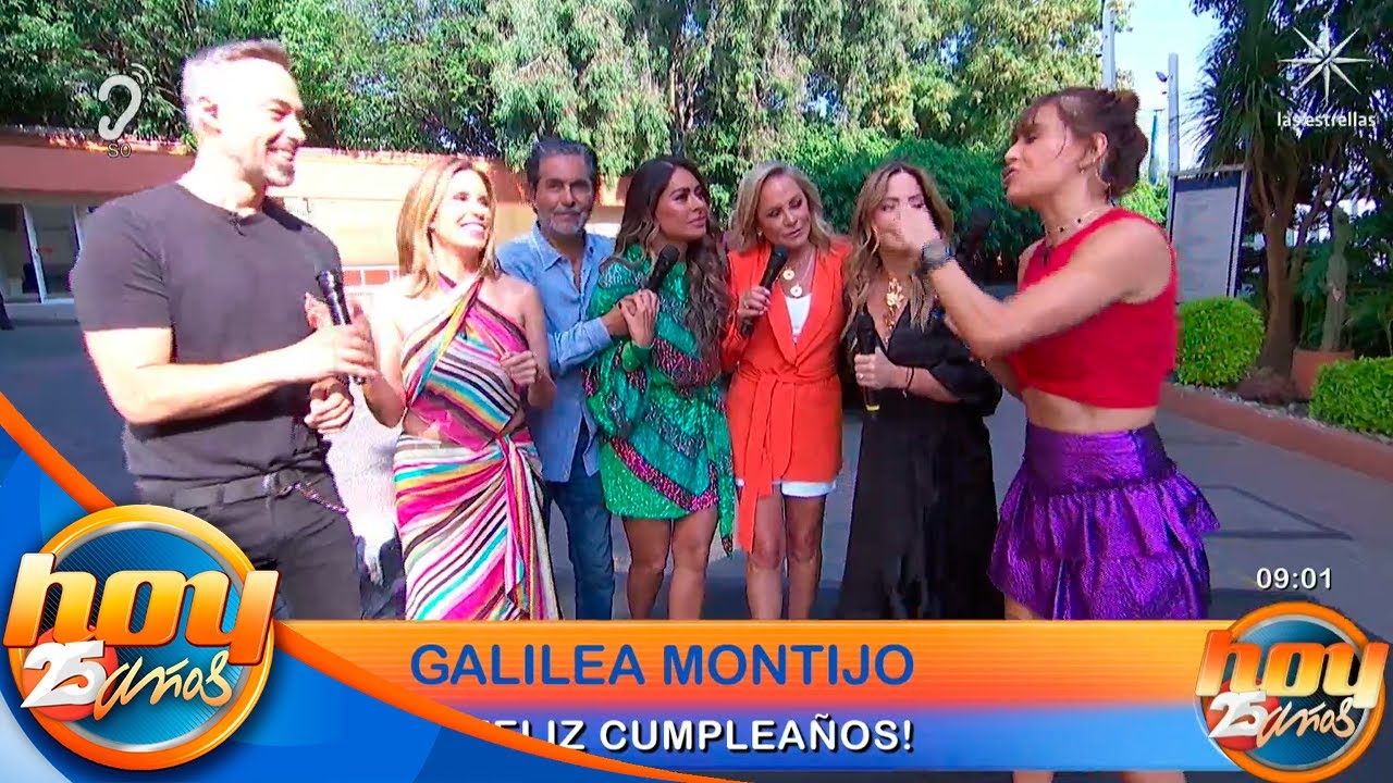 El elenco de Hoy celebra a lo grande ¡los 50 años de Galilea Montijo! 🎉🎊 | Programa hoy