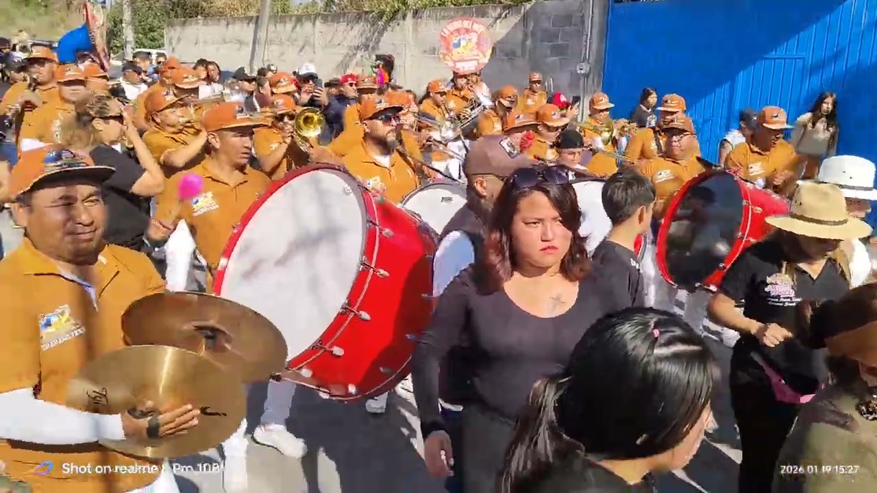 Santiago Mamalhuazuca Comparsa Nueva Union Banda Apache 19 Enero 2026