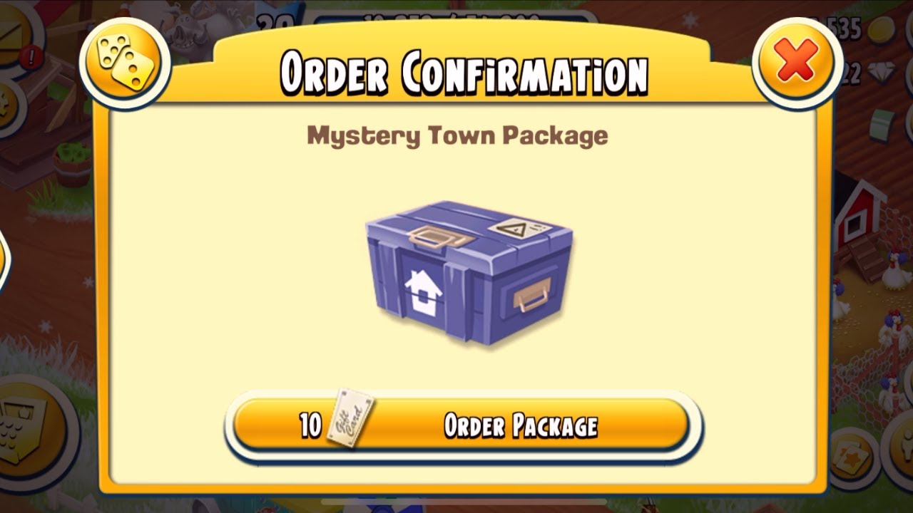Opening a Mystery Town Package 📦 | Hay Day #Shorts