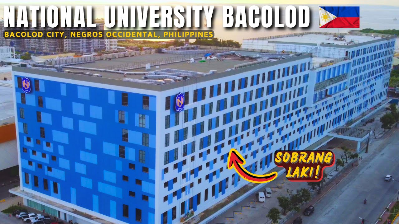 NATIONAL UNIVERSITY BACOLOD CITY 🇵🇭❗❗Aerial and Driving Tour! Negros Construction Project Updates...
