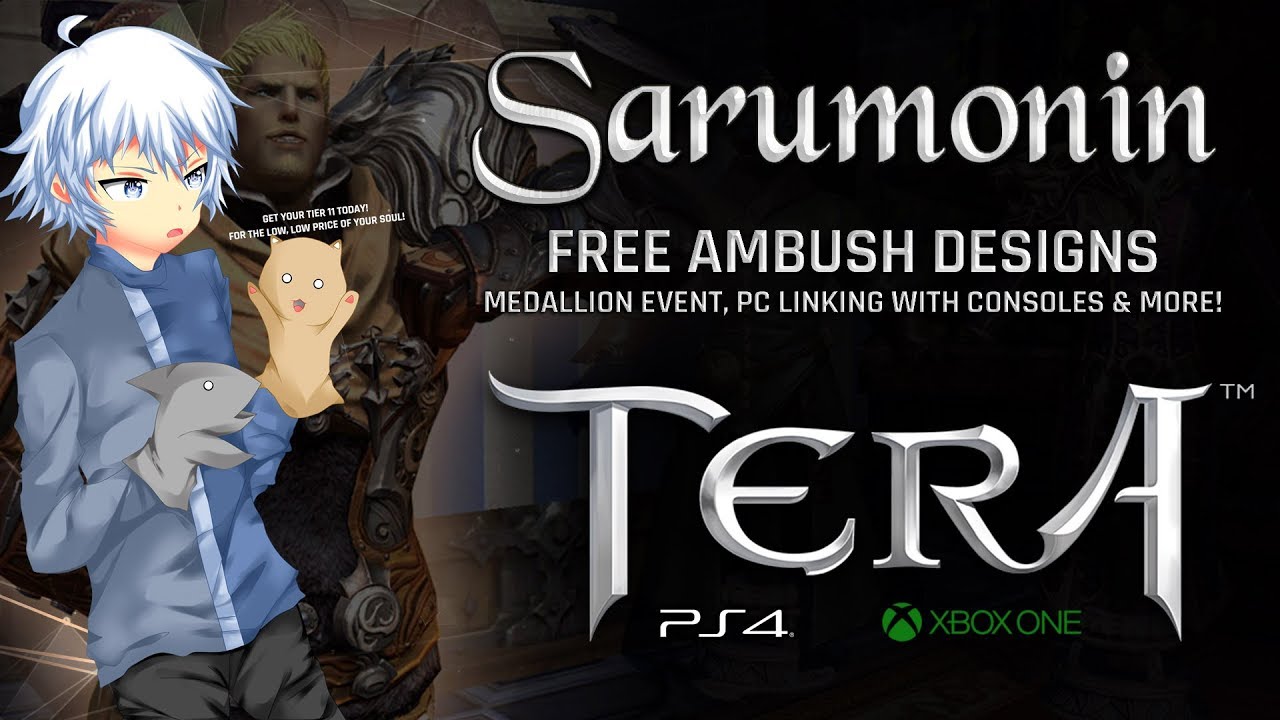 TERA [PS4/XB1] | Free Ambush Designs, Medallion Event, PC Linking with Consoles & More!