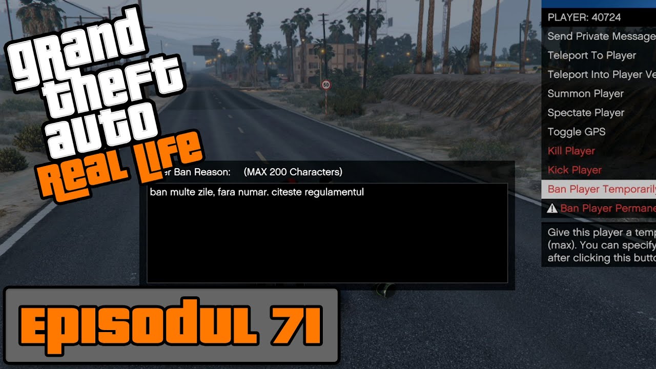 GTA Real Life: O zi din Viata unui Admin #71 | A plouat cu ban-uri temporare azi!