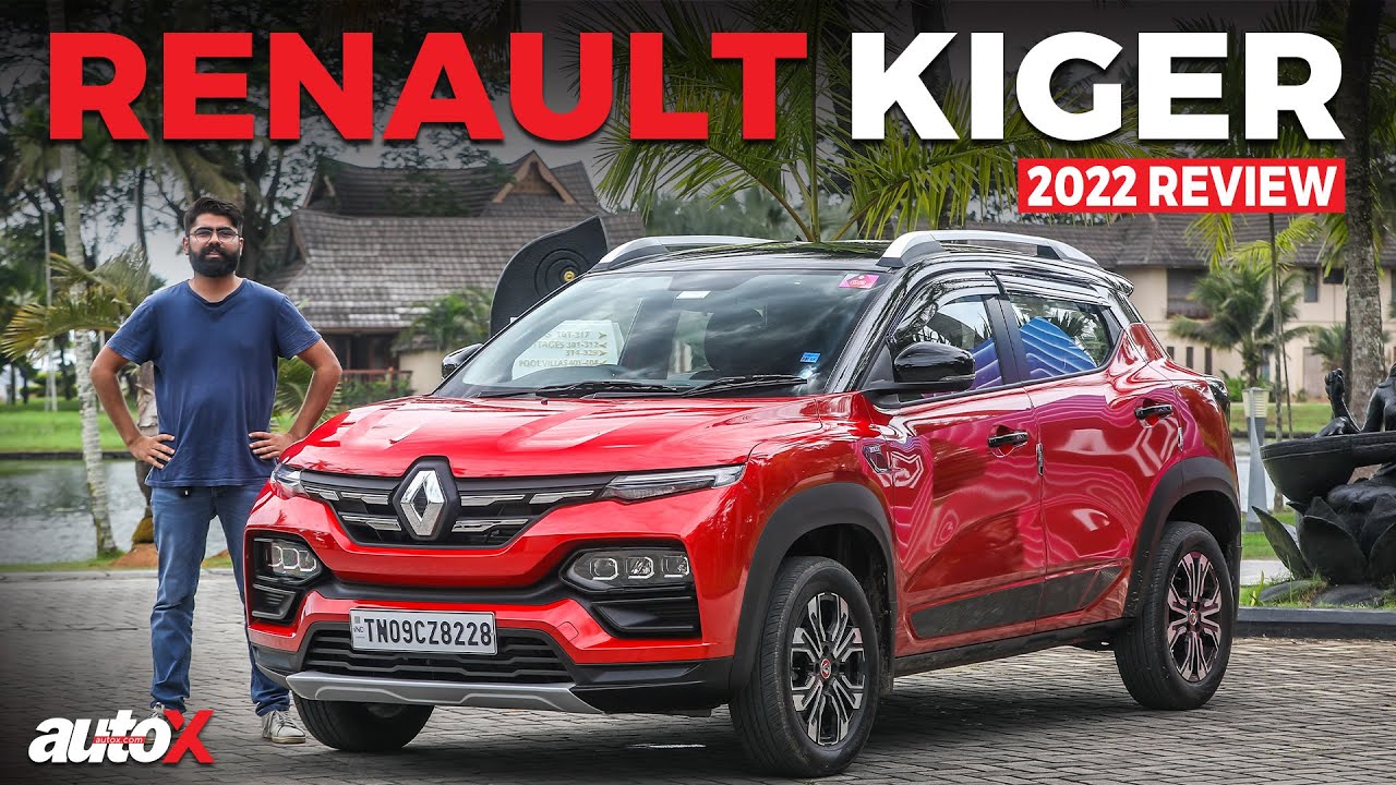 Обзор Renault Kiger 2022 года | Новые визуальные обновления, функции и цвета для компактного внедорожника | autoX