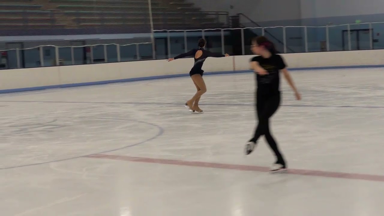 Katherine Pietras Pre-Gold Skating Skills Test