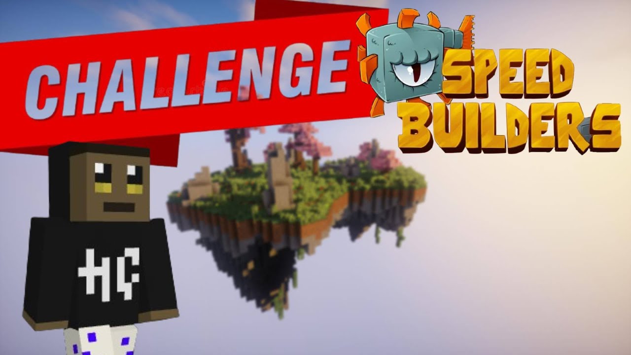 MINECRAFT SPEEDBUILDERS CHALLENGE