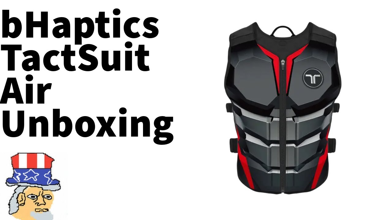 bHaptics TactSuit Air Unboxing and First Impressions