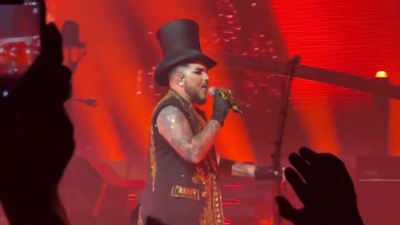 Queen + Adam Lambert - Hammer to Fall - Live at Avicii Arena, Stockholm, Sweden - 2022