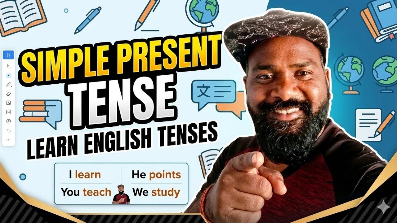 Tense # present indefinite tense # simple present indefinite tense # present simple tense 