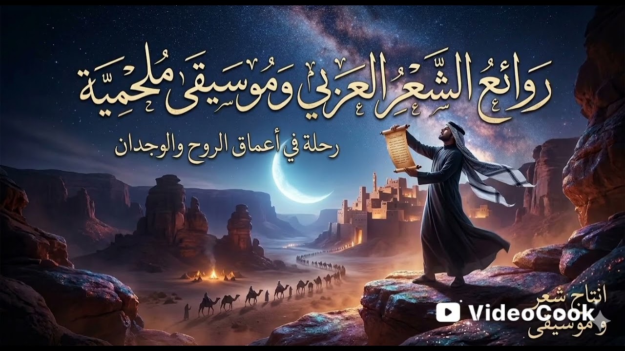 روائع الشعر العربي وموسيقى ملحمية | رحلة في أعماق الروح والوجدان (15 دقيقة من الإبداع)