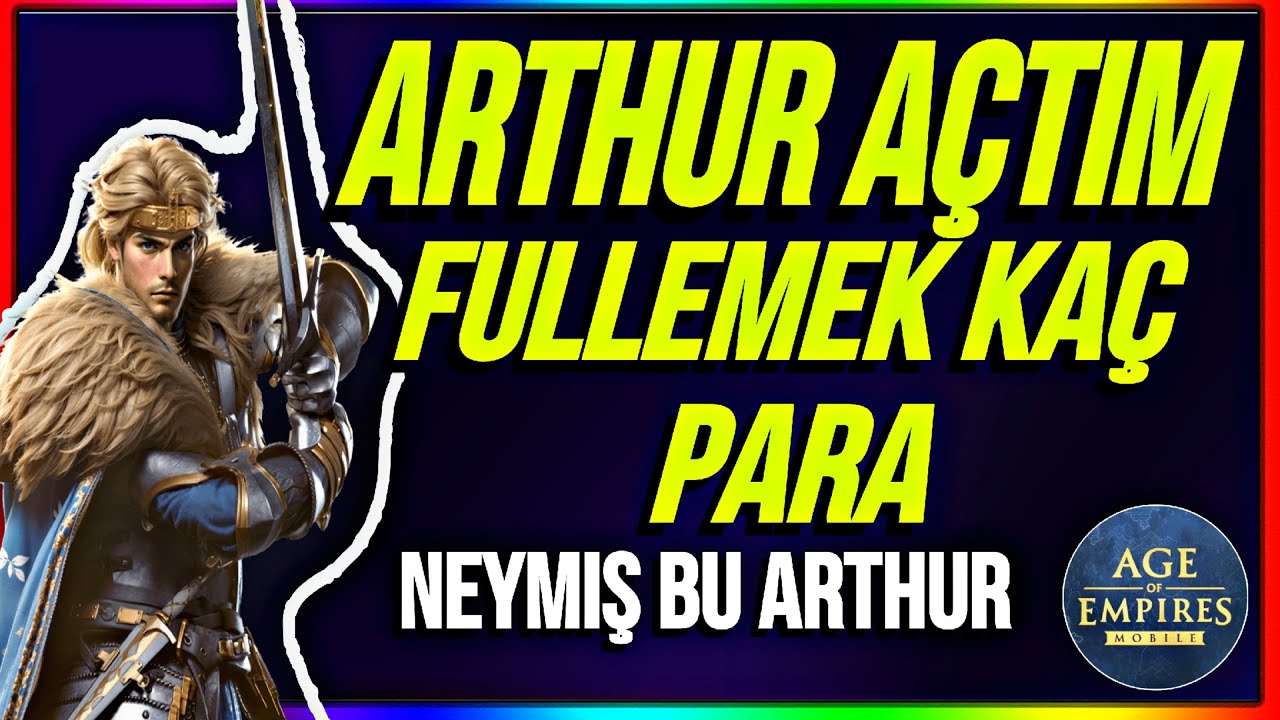 ARTHURU 5 YILDIZ YAPMAK - AOEM MOBİL - ARTHUR REHBER