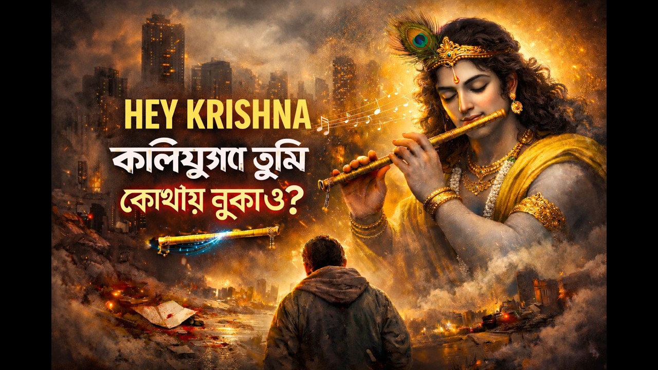 HEY KRISHNO | A Heart Cry from Kaliyug 🕉️ Bengali Devotional Song 2026